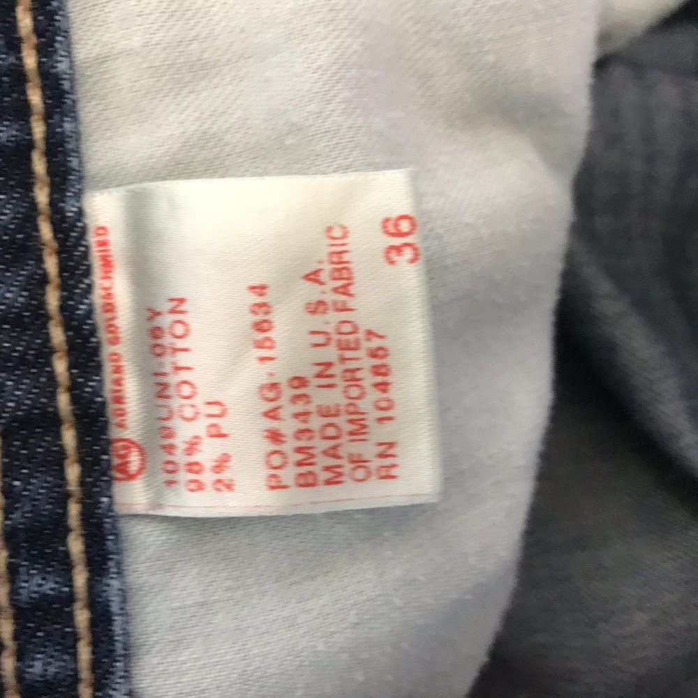 AG Protégé Straight Leg Medium Wash Men's Jeans 36 - Picture 5 of 5